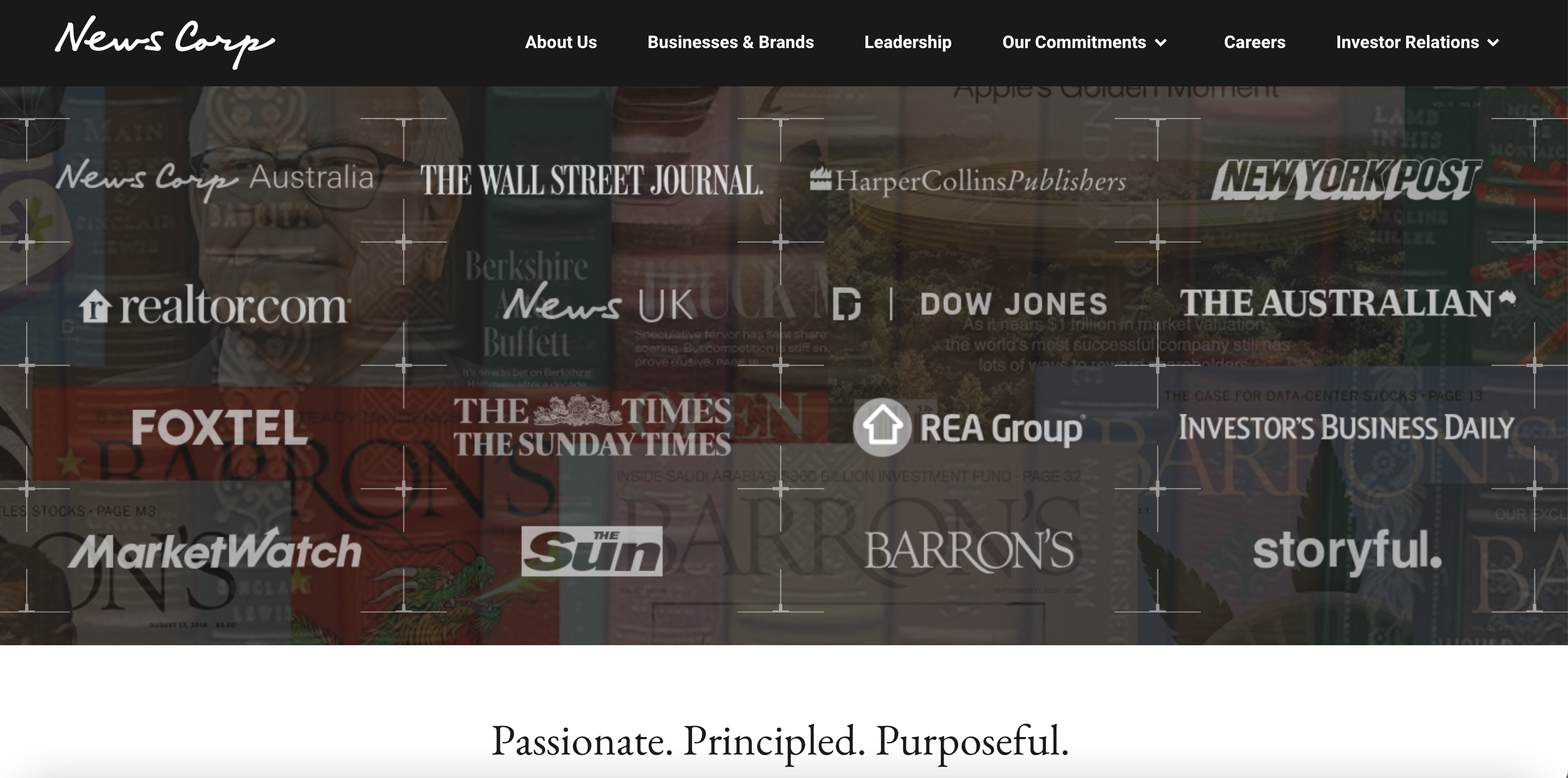 Les marques du groupe News Corp - D.R.