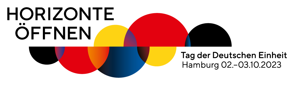 "Ouvrir des horizons. Fête de l'unité allemande Hambourg"