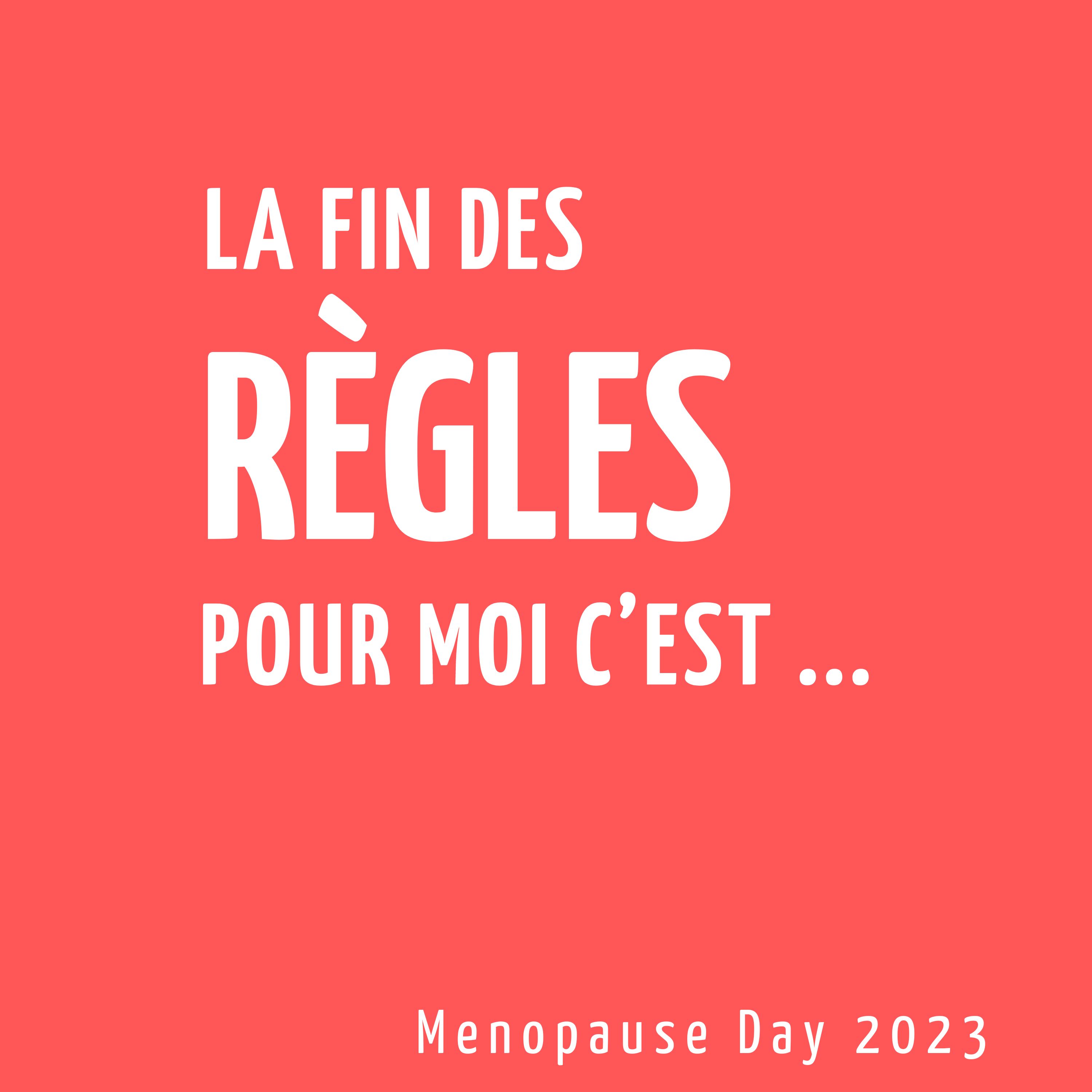 Visuel Menopause Day