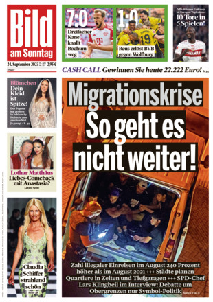 "Crise migratoire : ça ne peut pas durer comme ça"