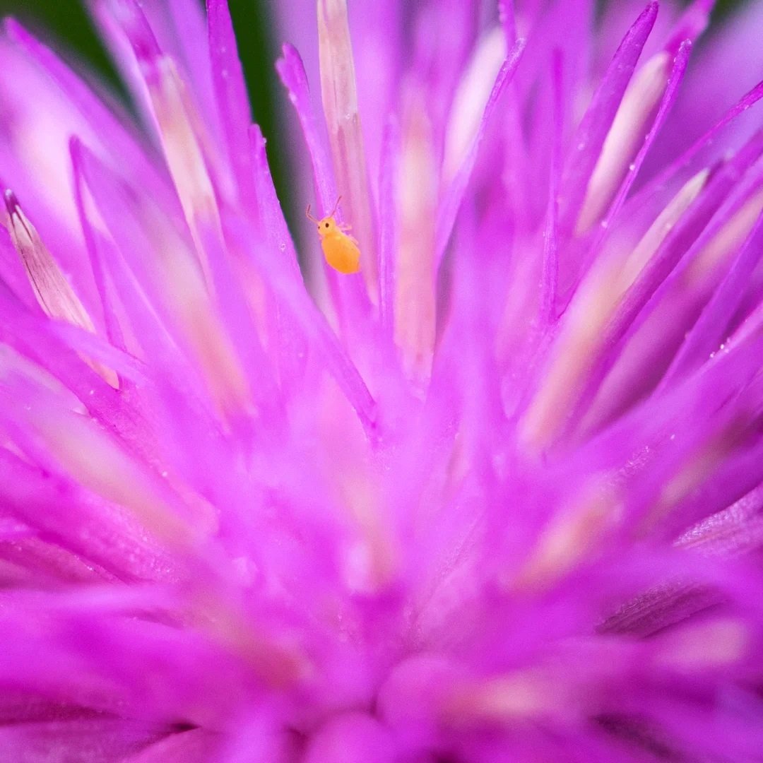 Collembole qui aime le pollen ©  Jérôme Picard