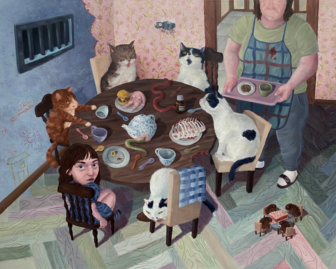 It was dark inside the wolf © Rei Xiao sur https://www.instagram.com/reixiao_ 