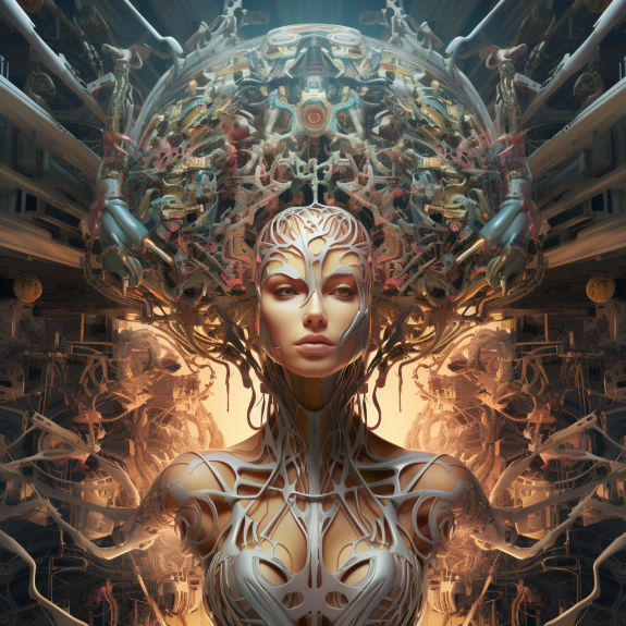 "Quand le robot hallucine" (Qant, M. de R. avec Midjourney)