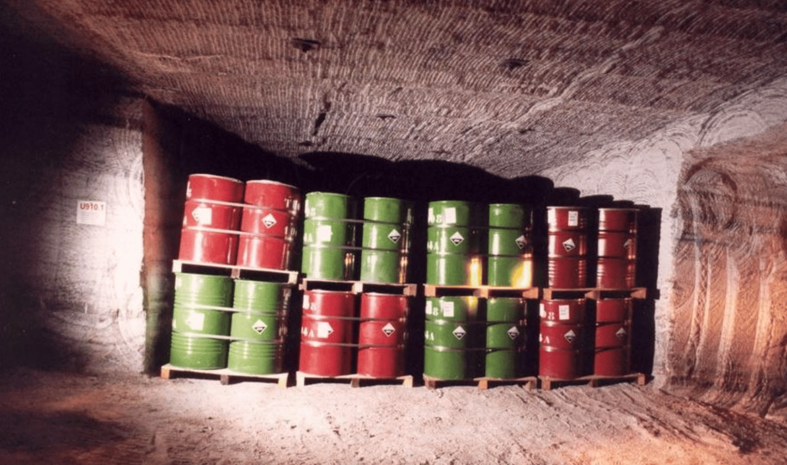 Les déchets toxiques devaient être définitivement enfouis en profondeur (photo StocaMine)