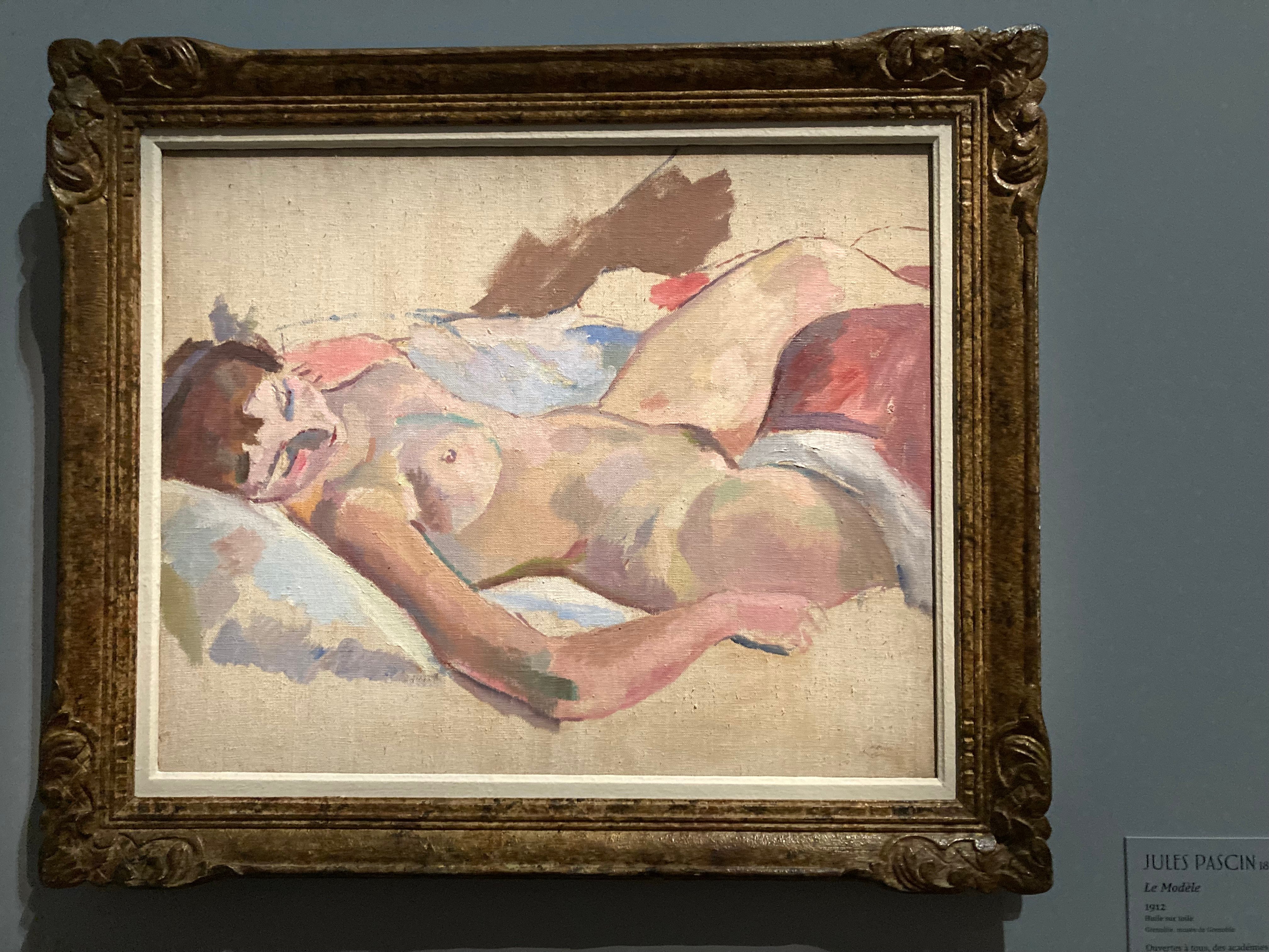 Un nu de Jules Pascin