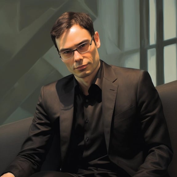 “Ari Jules vu par Midjourney”