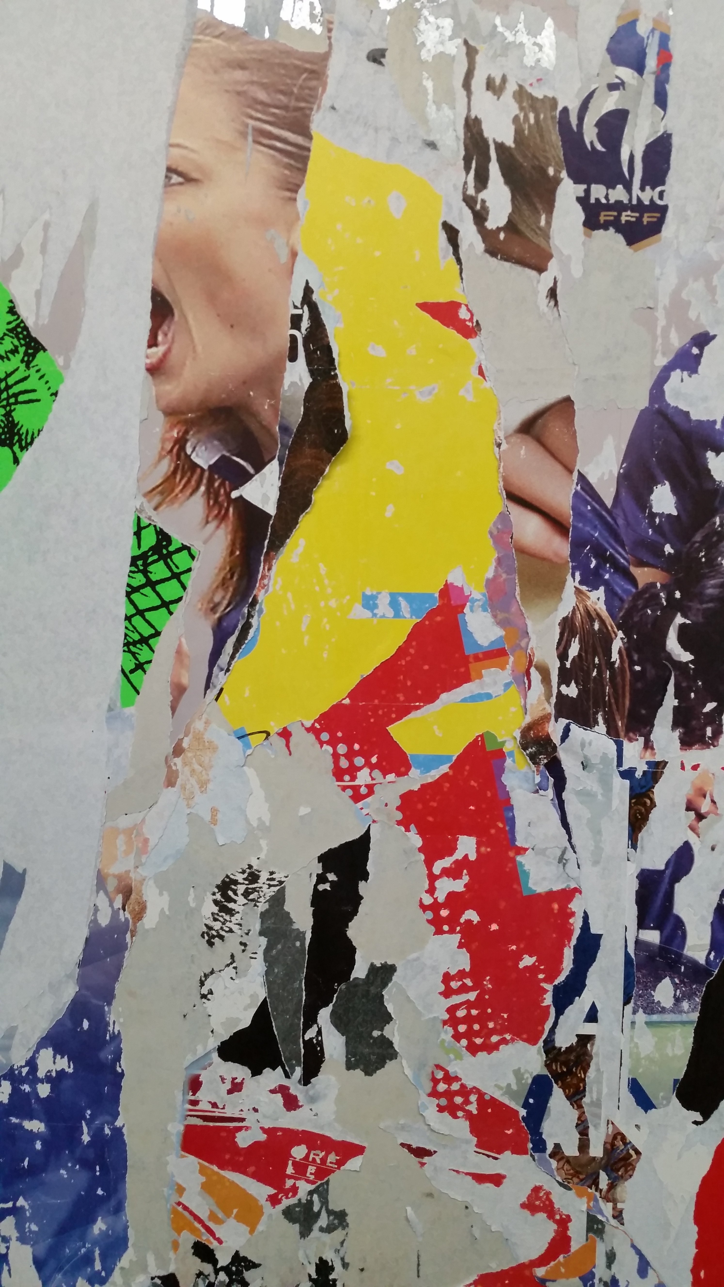 Un "déchiré" du photographe Nadji