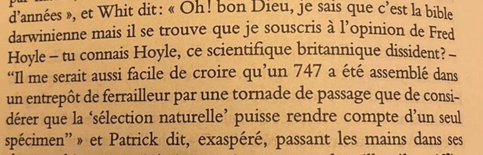 Et pour finir, la découverte de "Fred Hoyle" le mec qui a inventé le terme Big Bang à ses dépends. L'effet Streisand avant l'heure.