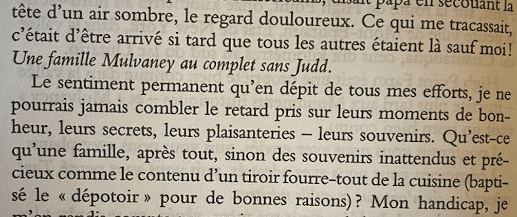 Chaque battement de coeur s'en va pour toujours...