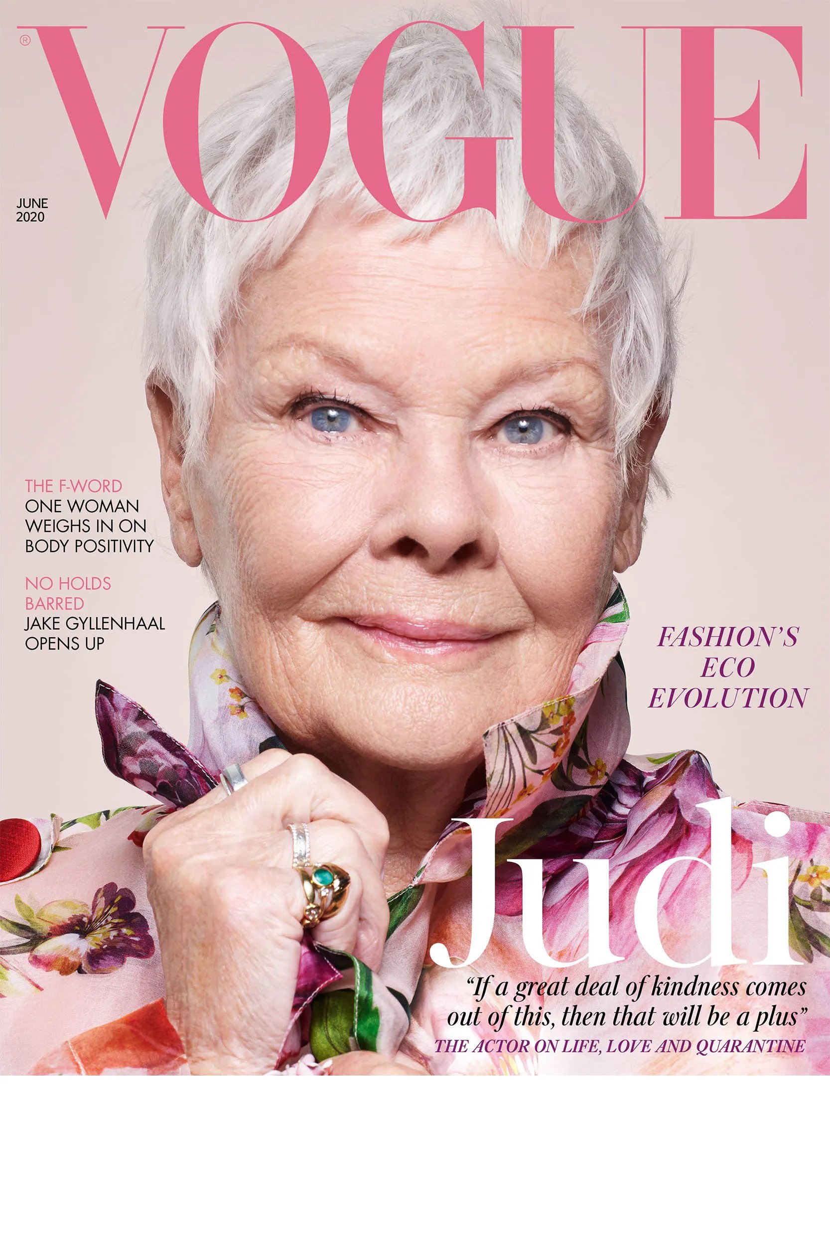 A 85 ans, avant les confinements du covid, elle posait en couverture de Vogue et prônait ... la gentillesse.