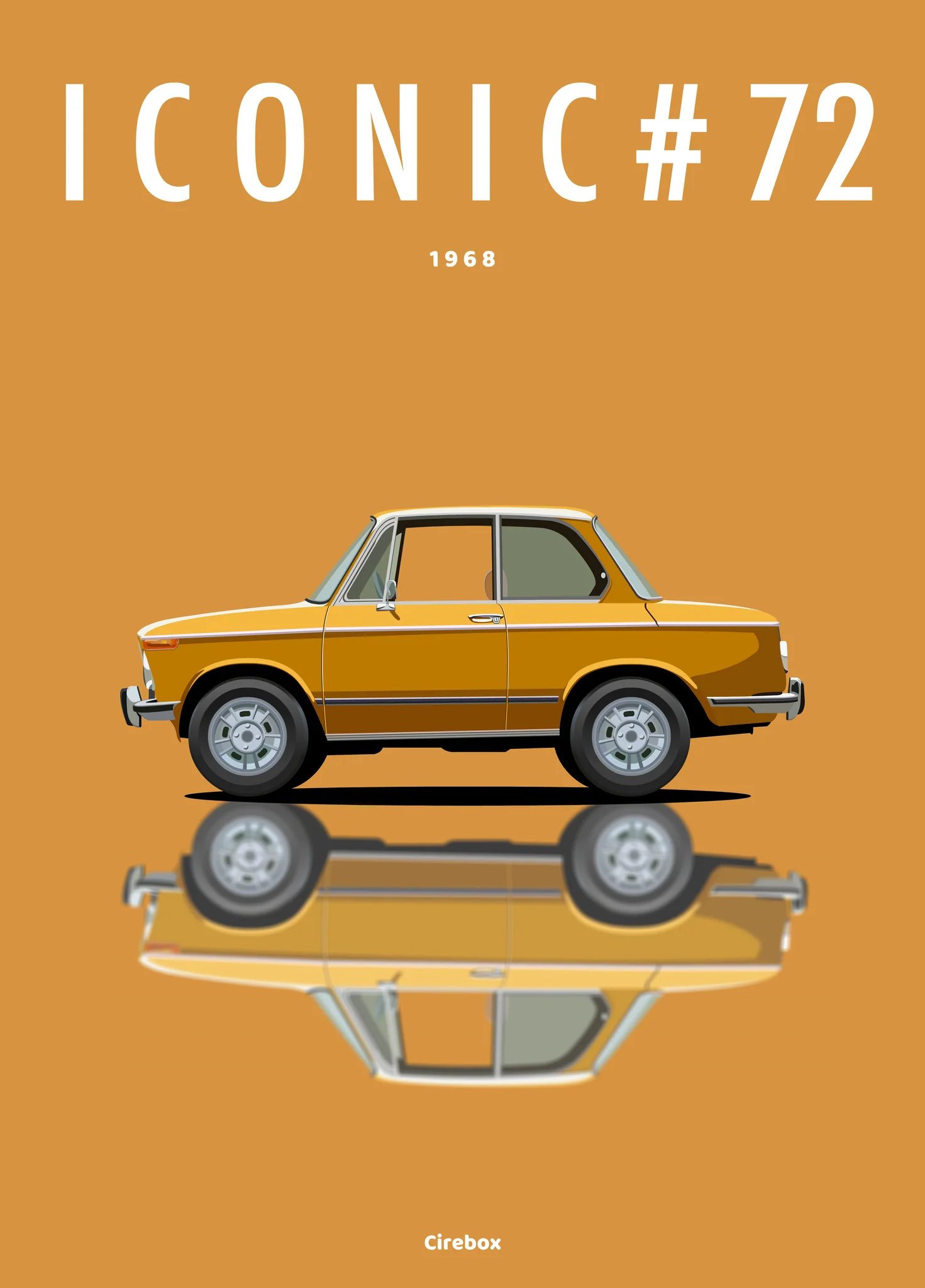 Affiche par Cirebox, La BMW 