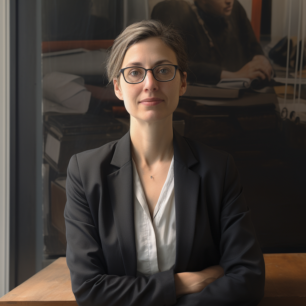 “Katharina Pastor vue par Midjourney”