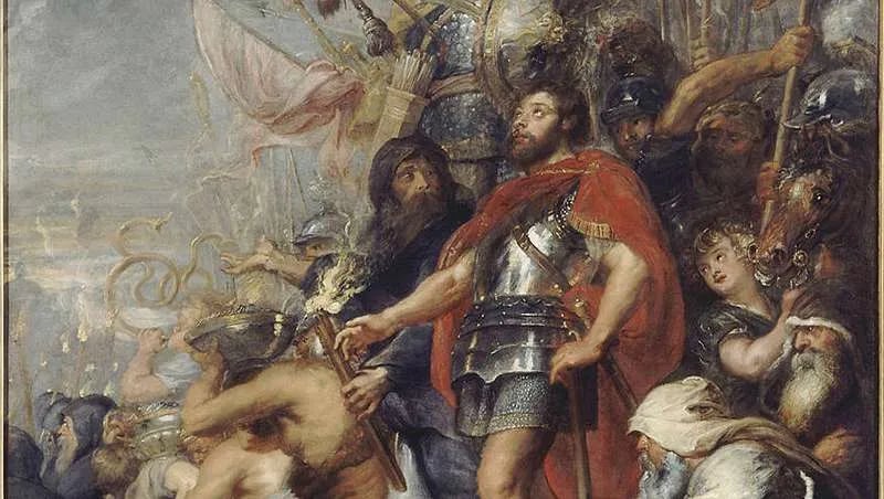 Le triomphe de Juda Maccabée - Paul Rubens 1636 (détail)