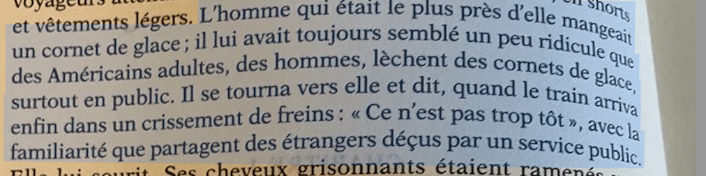 Elle n'achetait jamais ce dont elle avait besoin. Elle achetait ce qui était en promotion et se persuadait qu'elle en avait besoin"