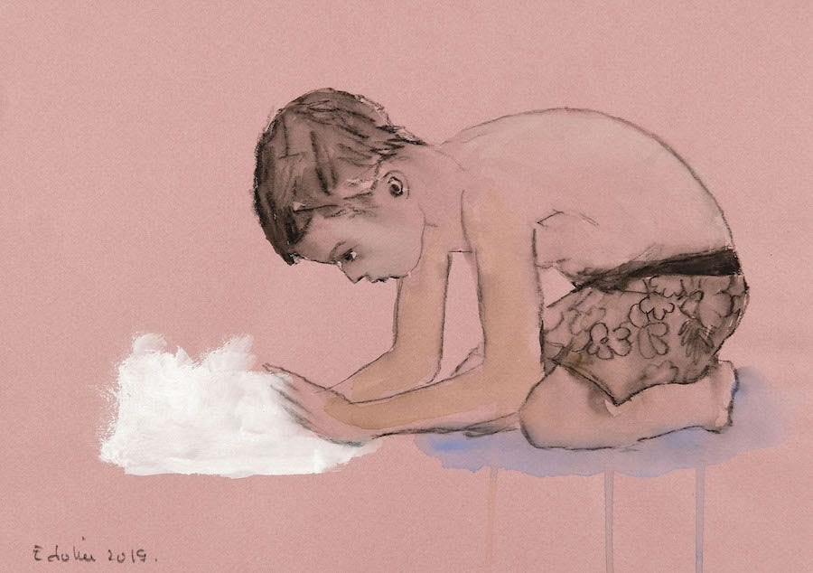 Edi Dubien, Espoir blanc, 2019