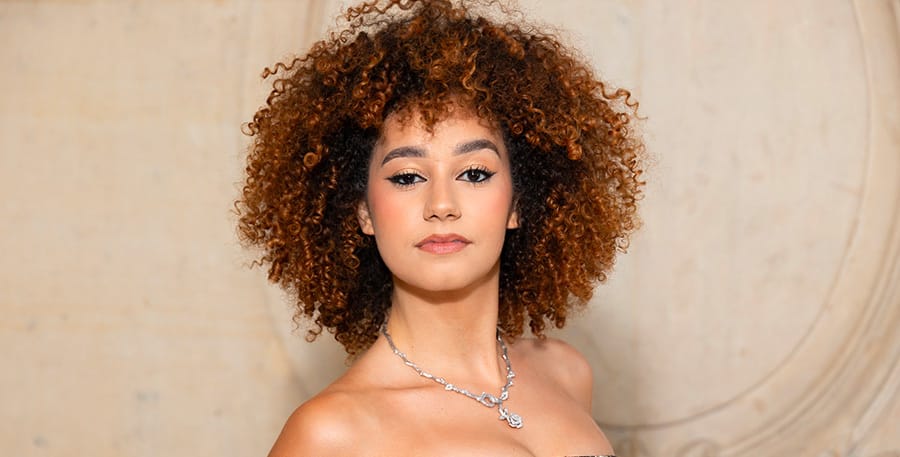 Léna Mahfouf lors du défilé Dior automne-hiver 2023, le 3 juillet à Paris / Crédits : GettyImages
