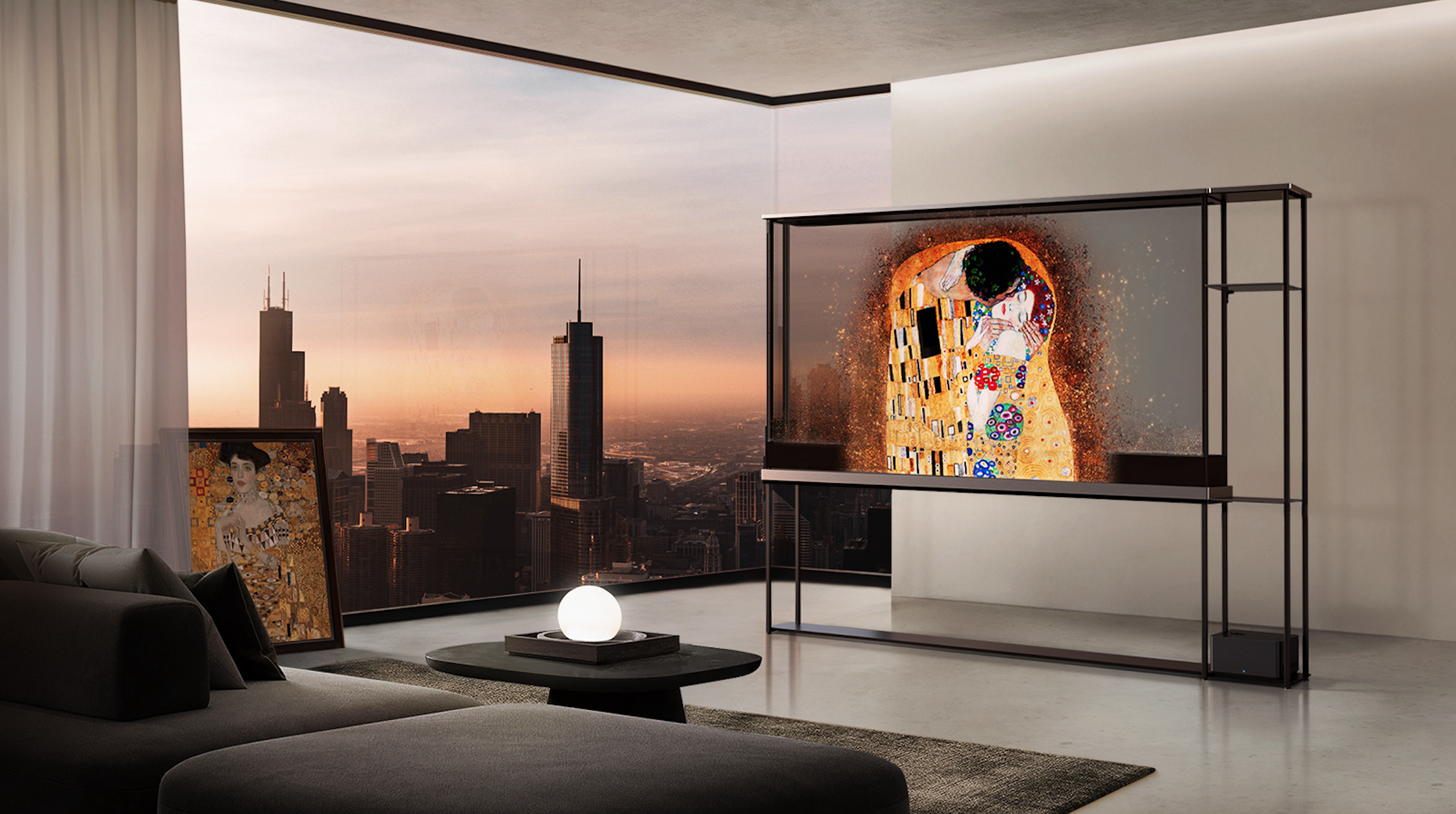Ecran TV Transparent de LG - D.R.