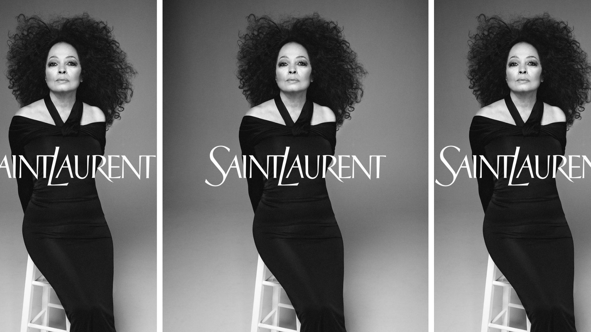 La pub Saint Laurent avec Diana Ross en vedette photographiée par David Sims