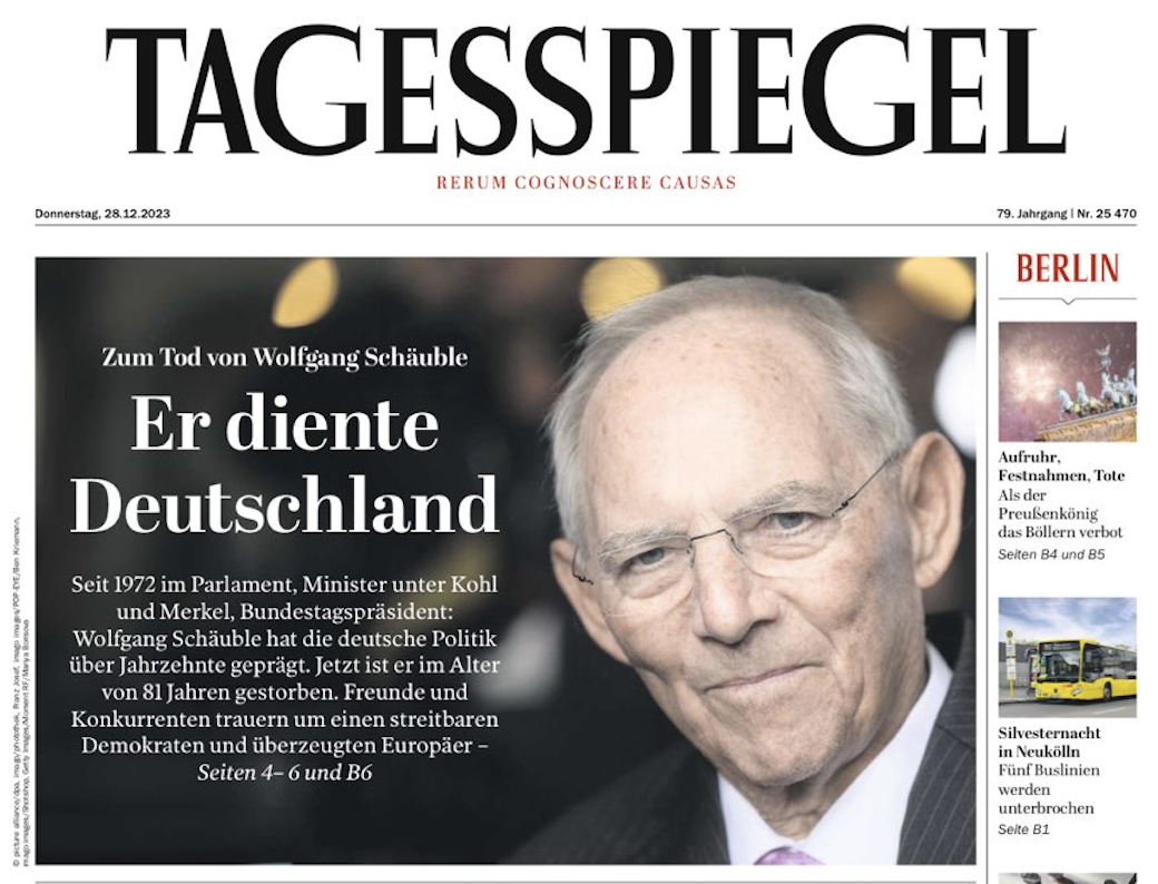 "Il a servi l'Allemagne"