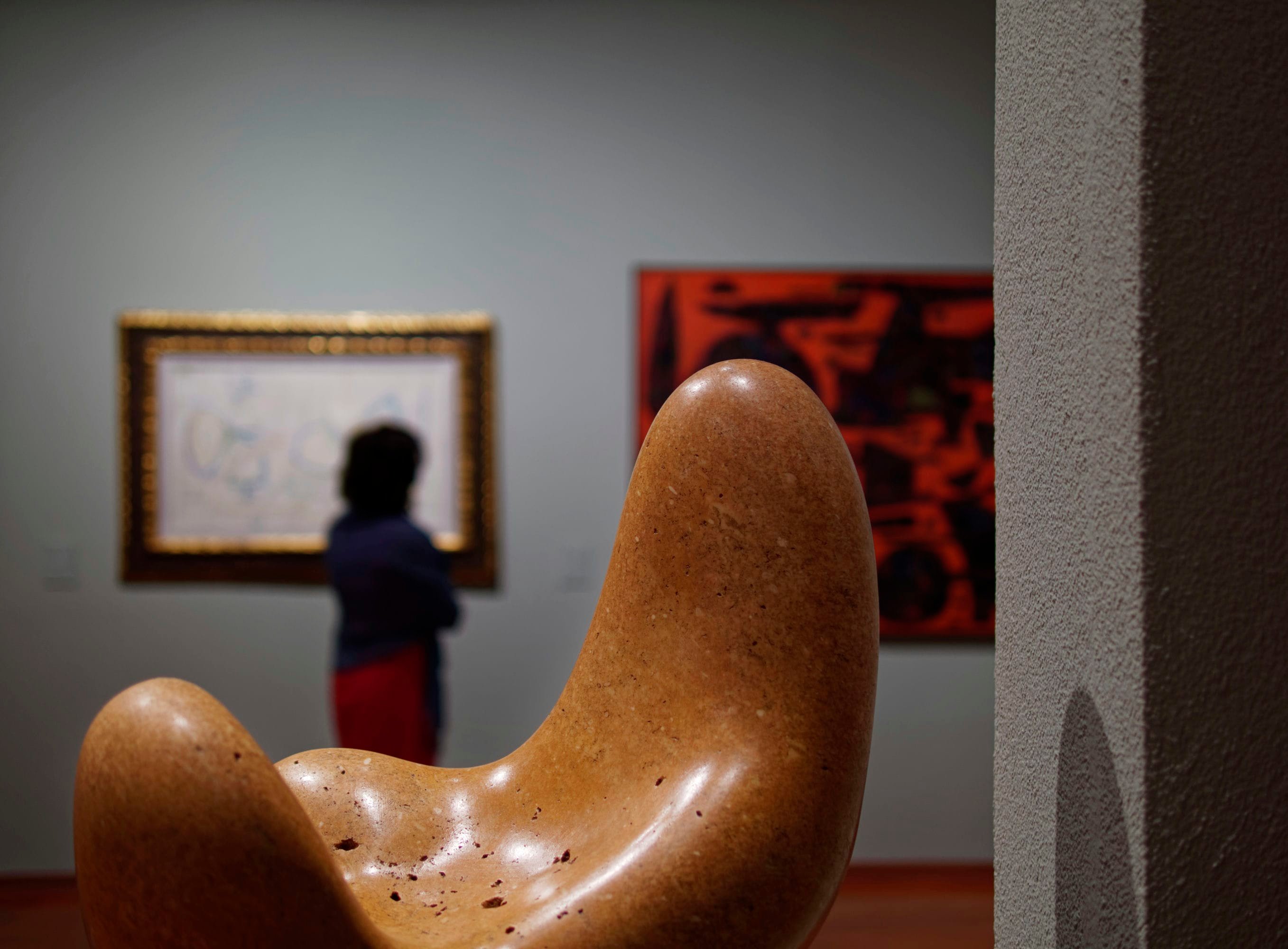 Au premier plan : Hans - Scultura di silenzio, 1942