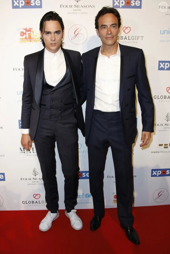 Alain-Fabien et Anthony Delon