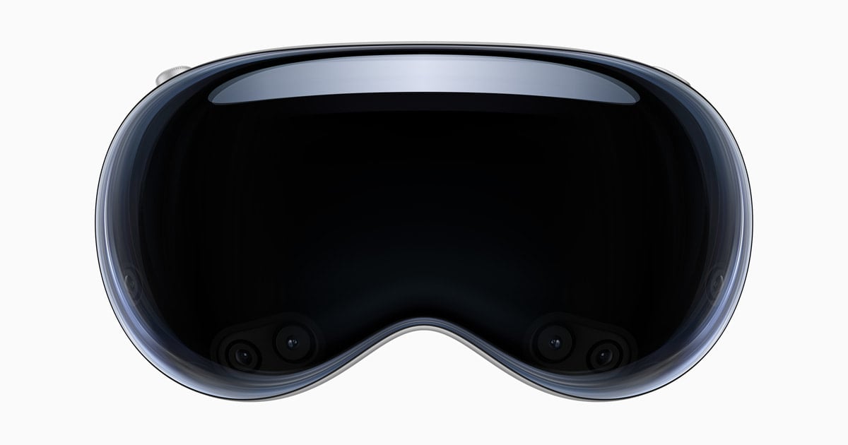 Le casque Vision Pro. Source : Apple 