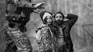 Un plan du film "Green Border" avec ici l'acteur syrien Jalal Altawil qui joue Bashir.