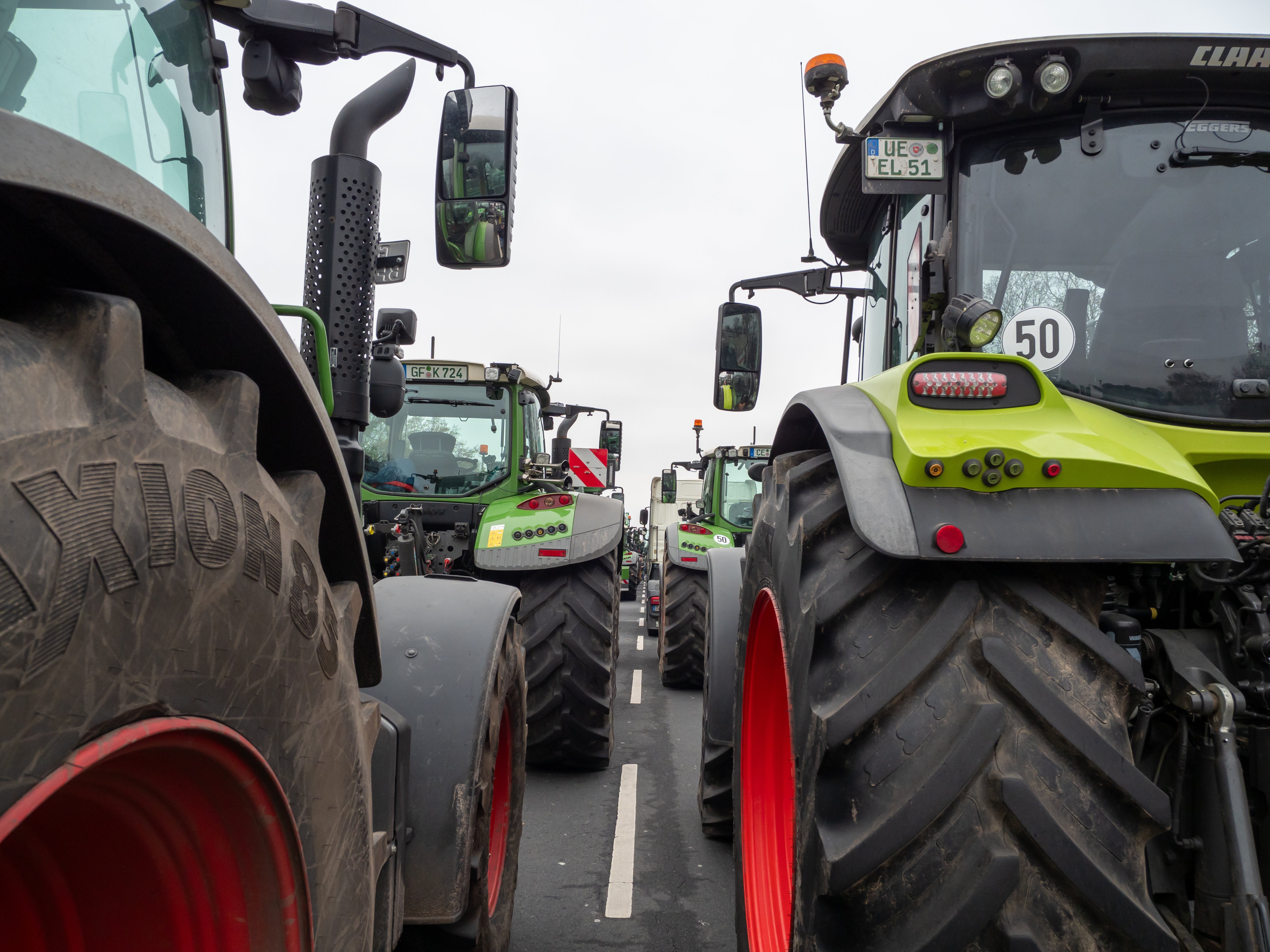 Manifestation des agriculteurs allemands à Berlin, le 18 décembre 2023 © Jakob - stock.adobe.com