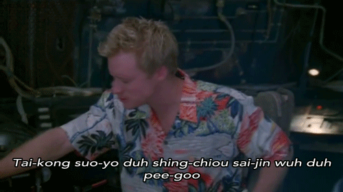 Oui ben je suis le premier à le regretter, hein.