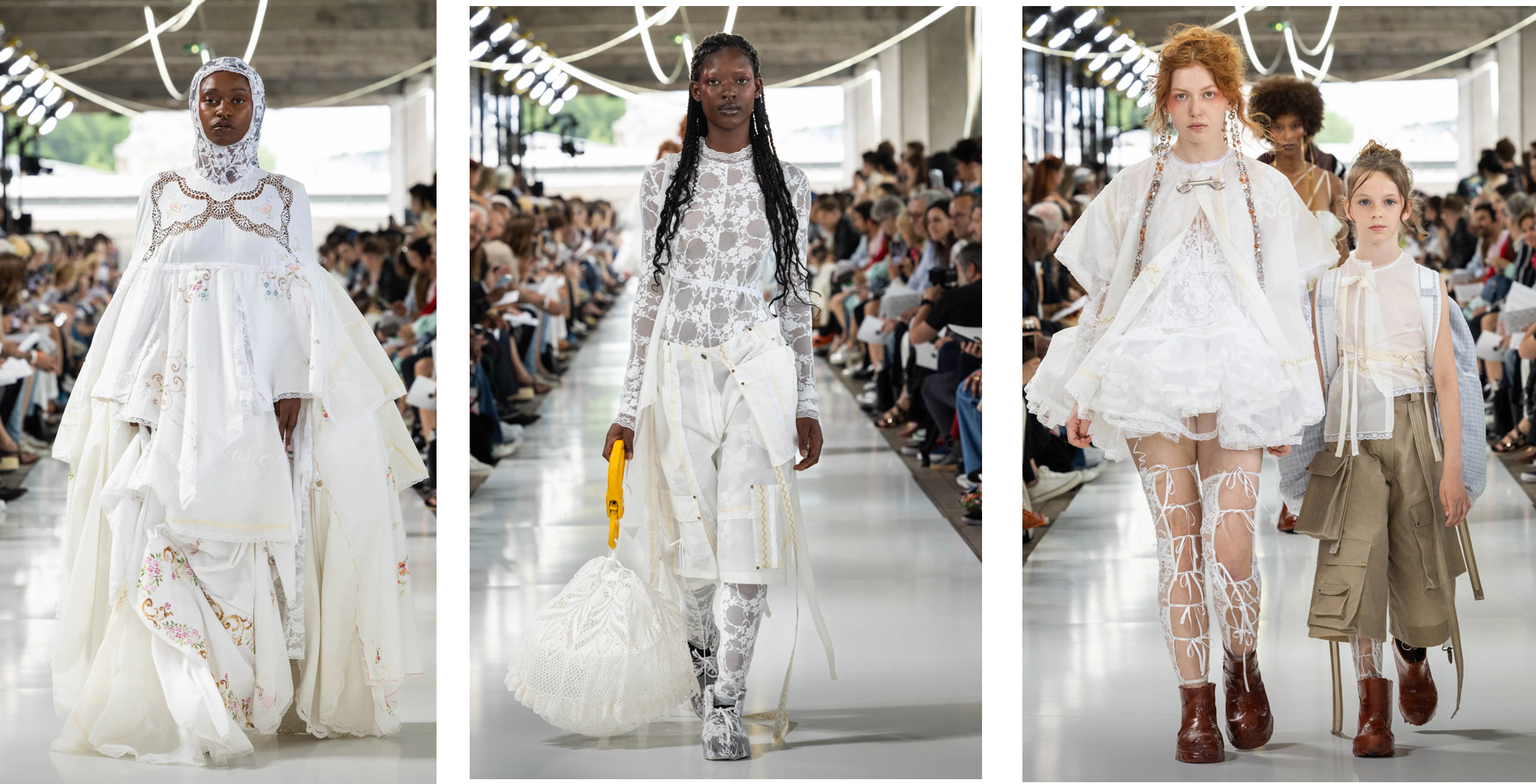 « Et les femmes continuent de rêver », Jade Blevin, Fashion Week 2024 – Guillaume Roujas, IFM