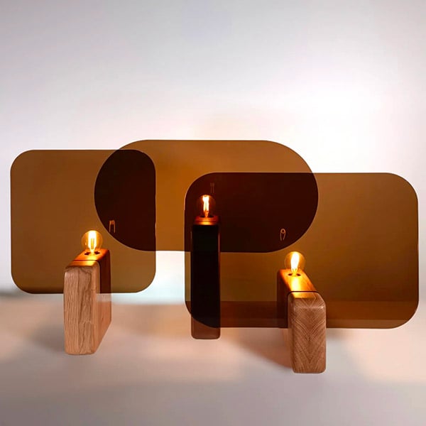 Lampes Versatiles par Anne-Aurélie Morell pour Ebanostra © DR