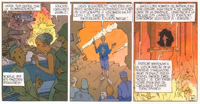 L'Incal nous propose une vision des médias tout à fait d'actualité