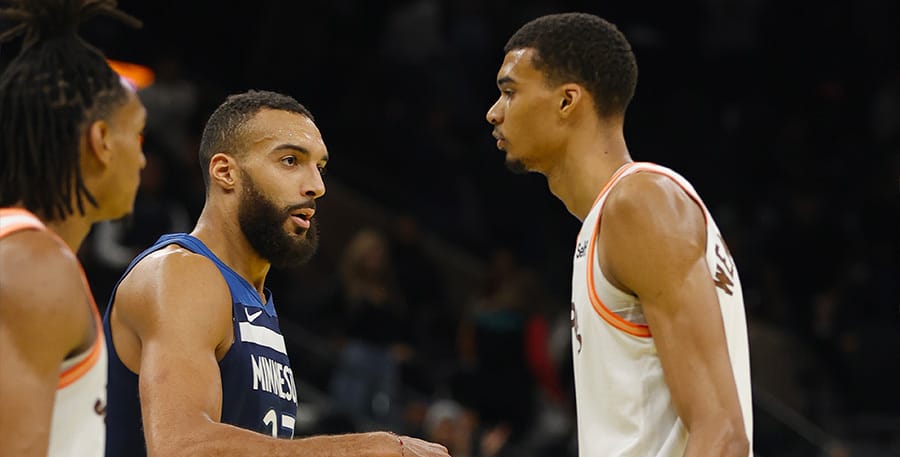 Mettre une tête à Rudy Gobert, il fallait le faire // © Getty