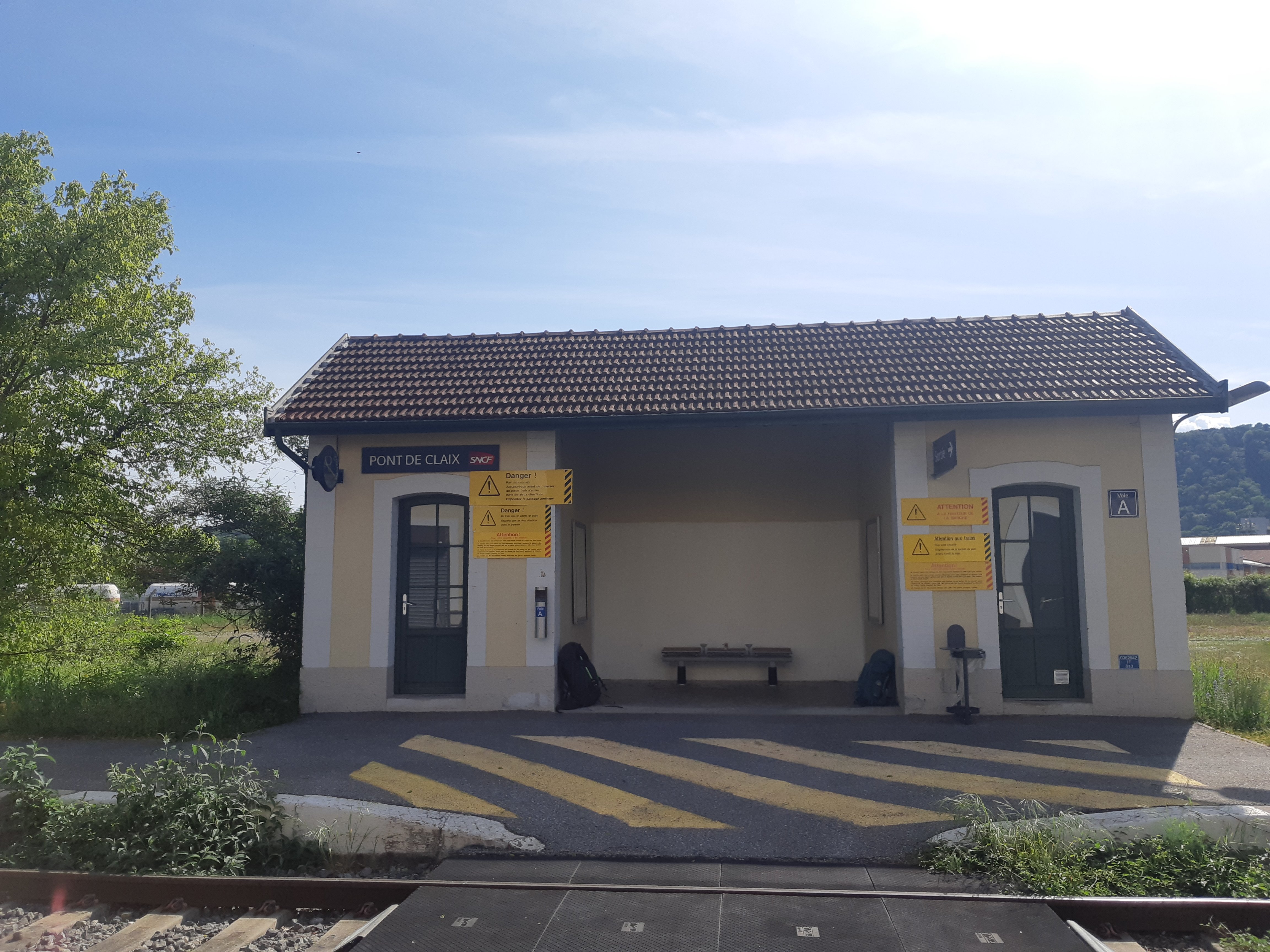 Et 30 minutes de marche plus tard... une gare !