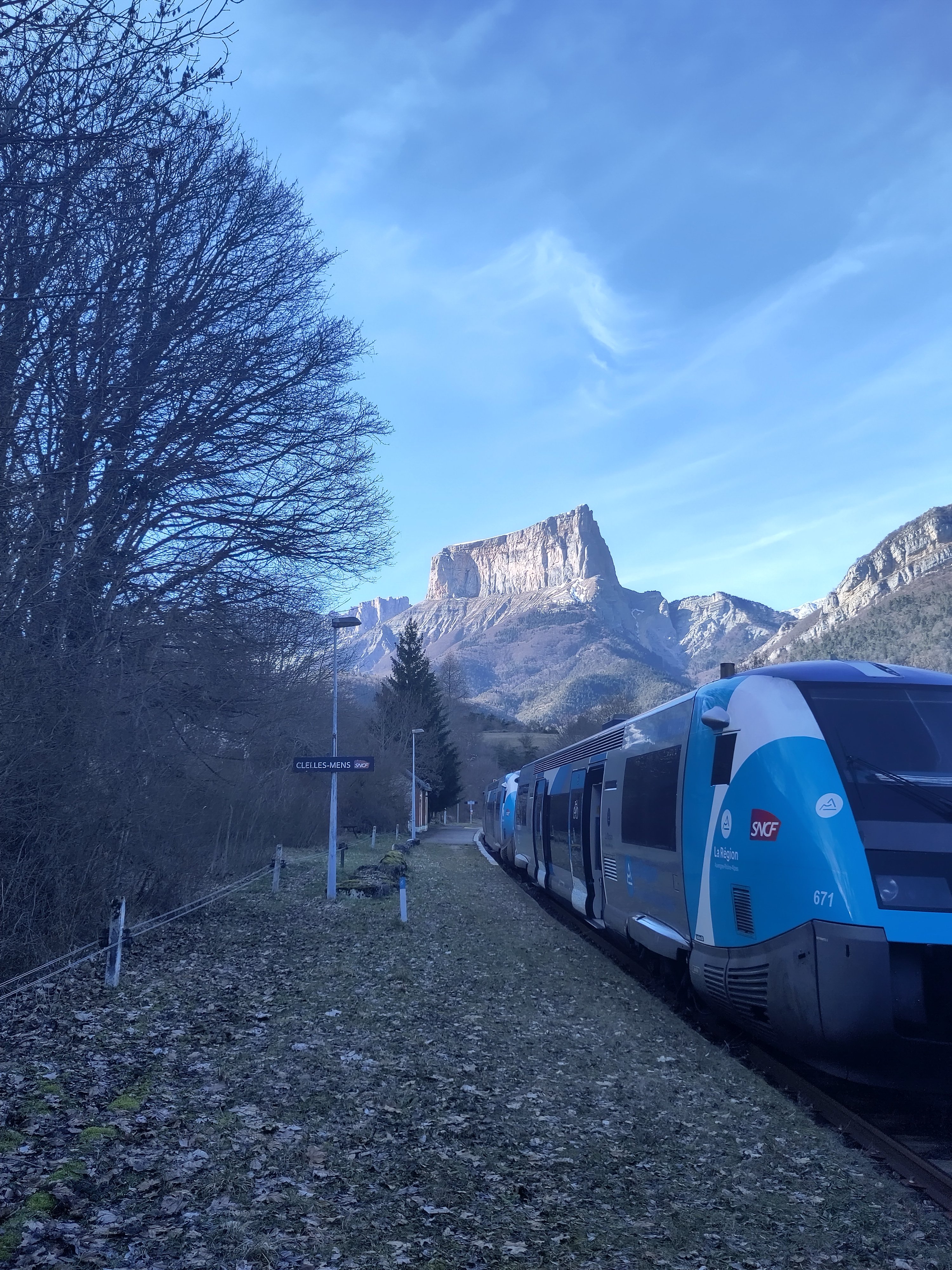 En janvier 2024, sous la neige (re-hum)