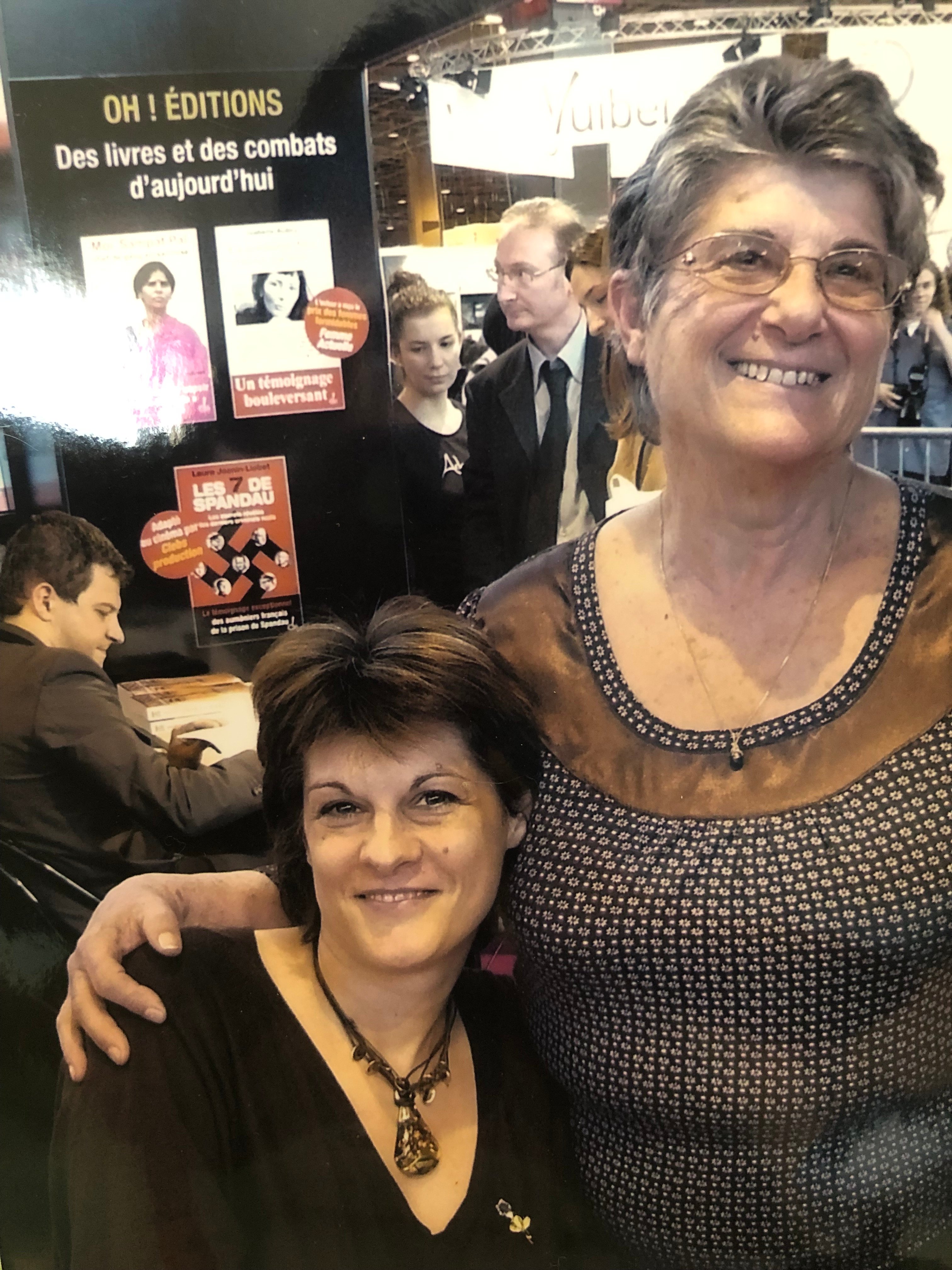 Au salon du livre de Paris... en 2007