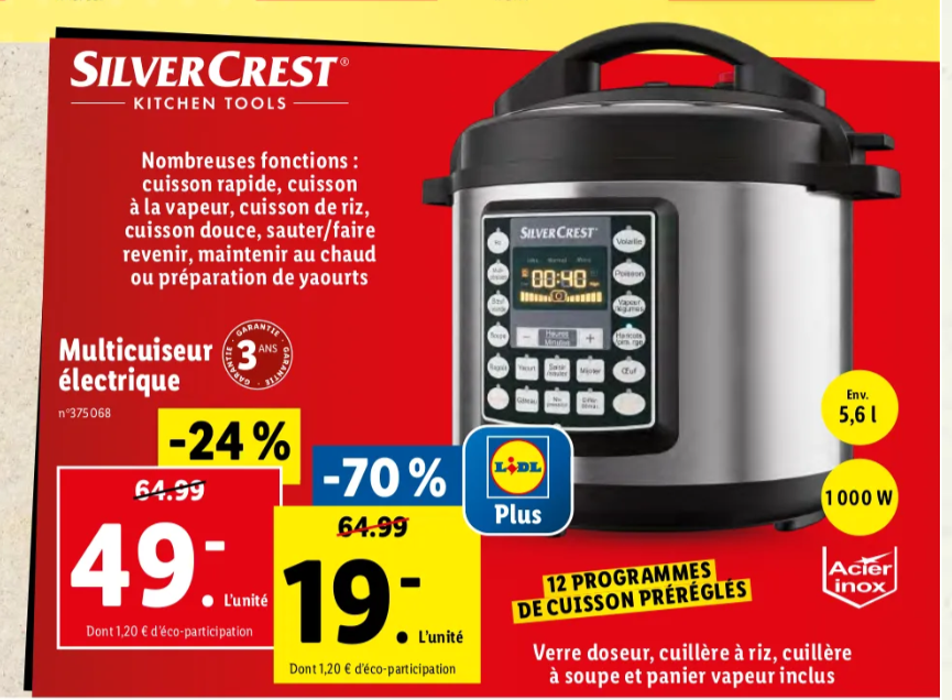 L'offre de Lidl (c) Lidl