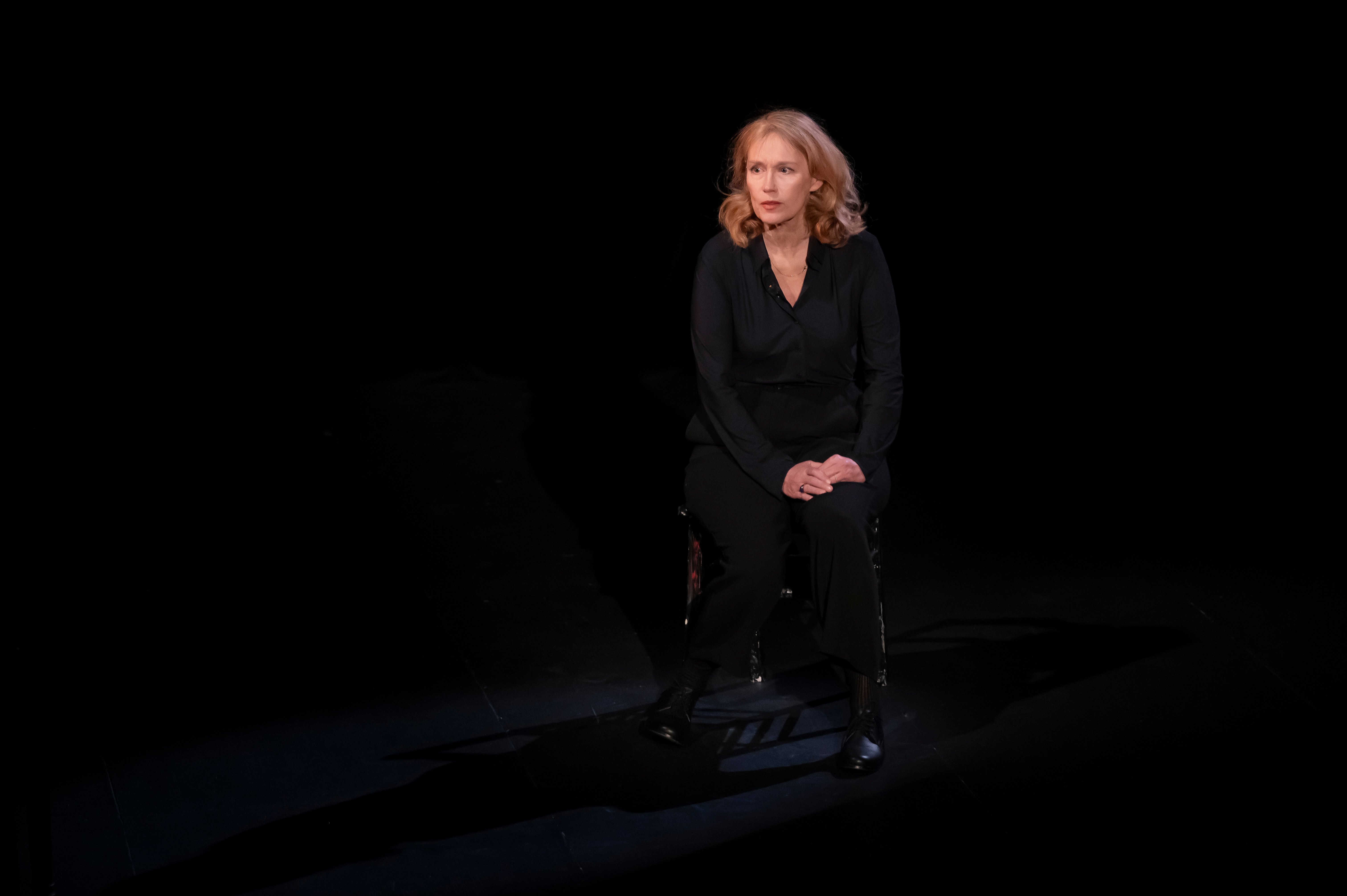 Marianne Basler sur scène (Photo Pascal Gély)