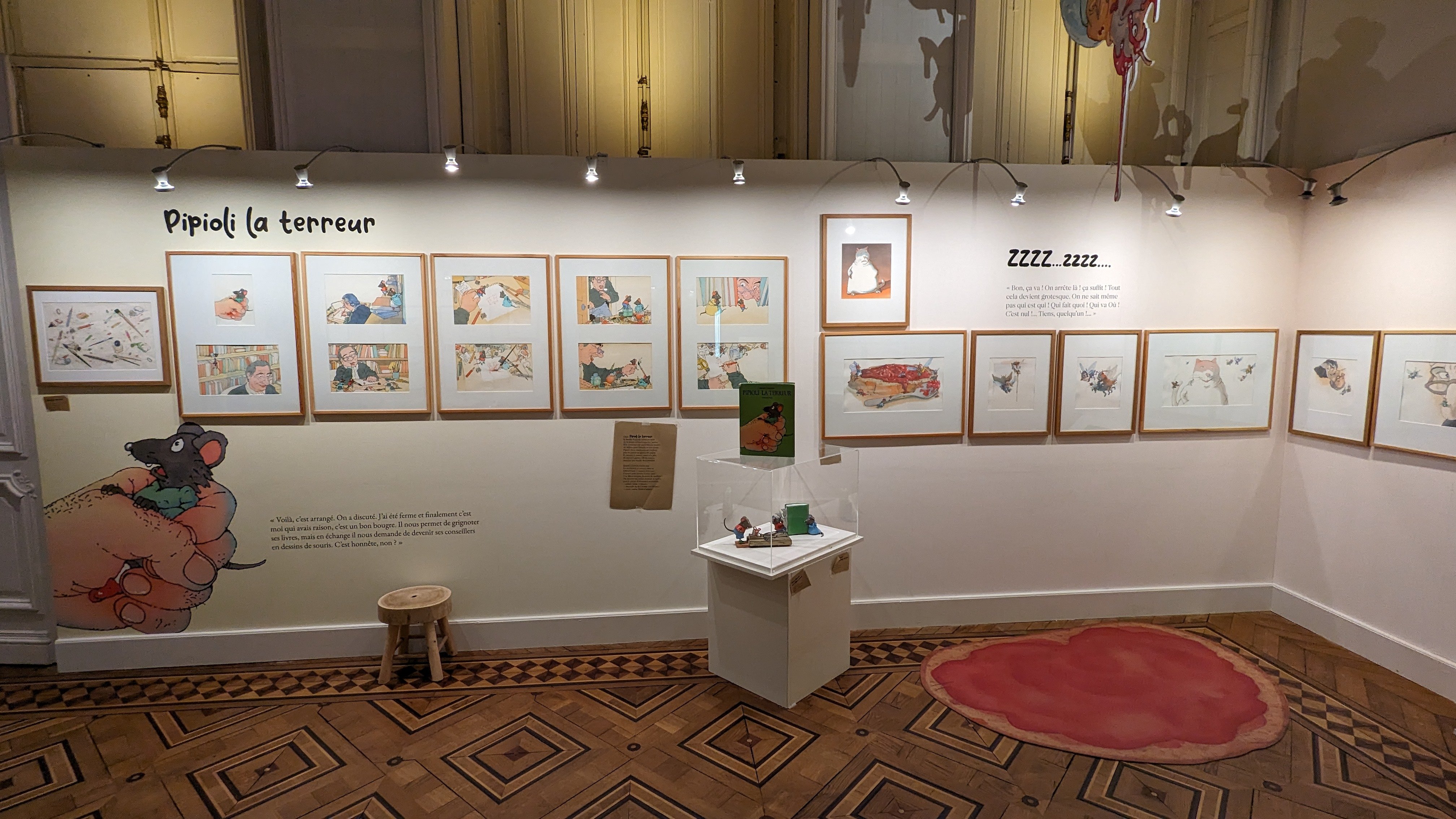 L'exposition sur Philippe Corentin au Musée de l'Illustration Jeunesse à Moulins. C'était franchement bien !