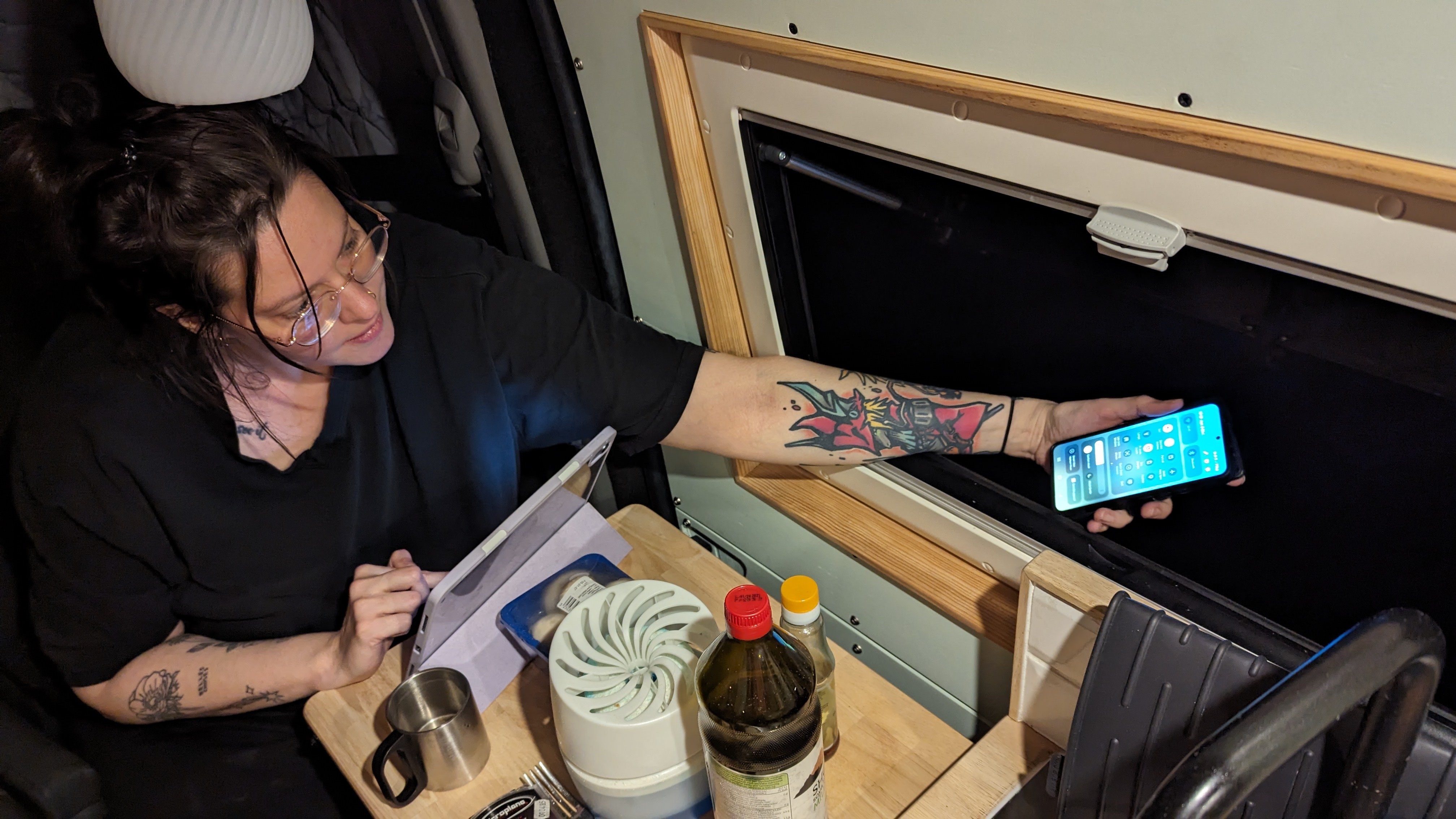 Et c'est aussi ça : être sa propre antenne 4G.