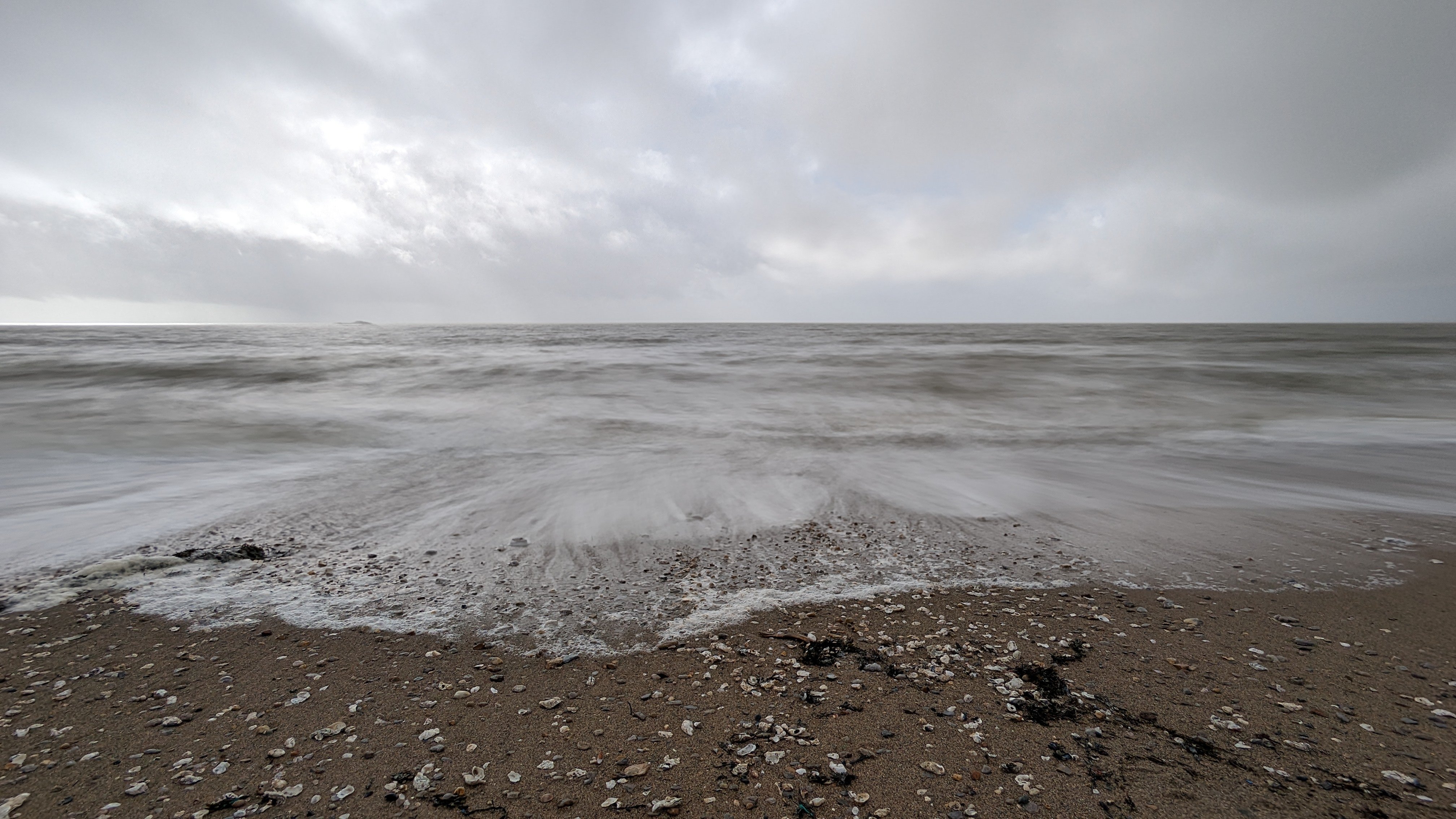 L'océan, en pose longue.