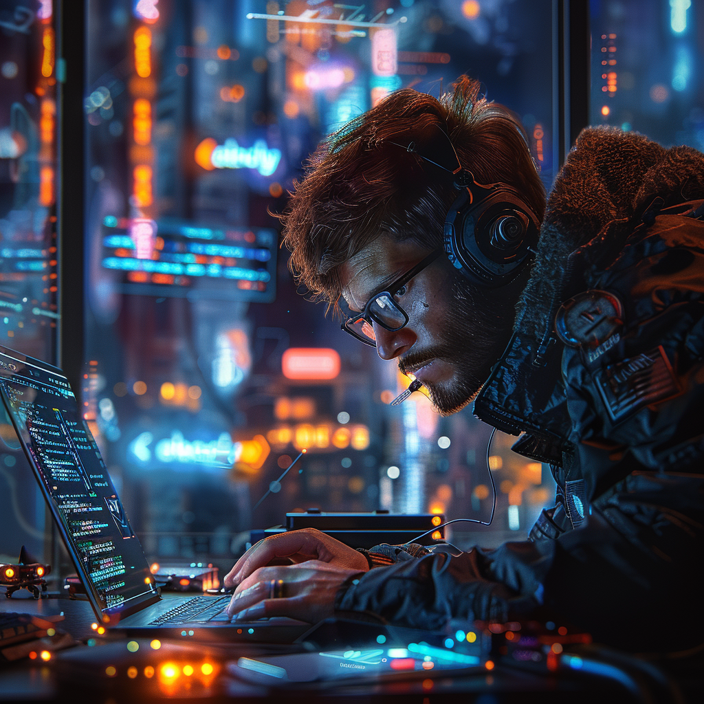 “Programmer à l’heure de l’IA” (Qant, M. de R. avec Midjourney)