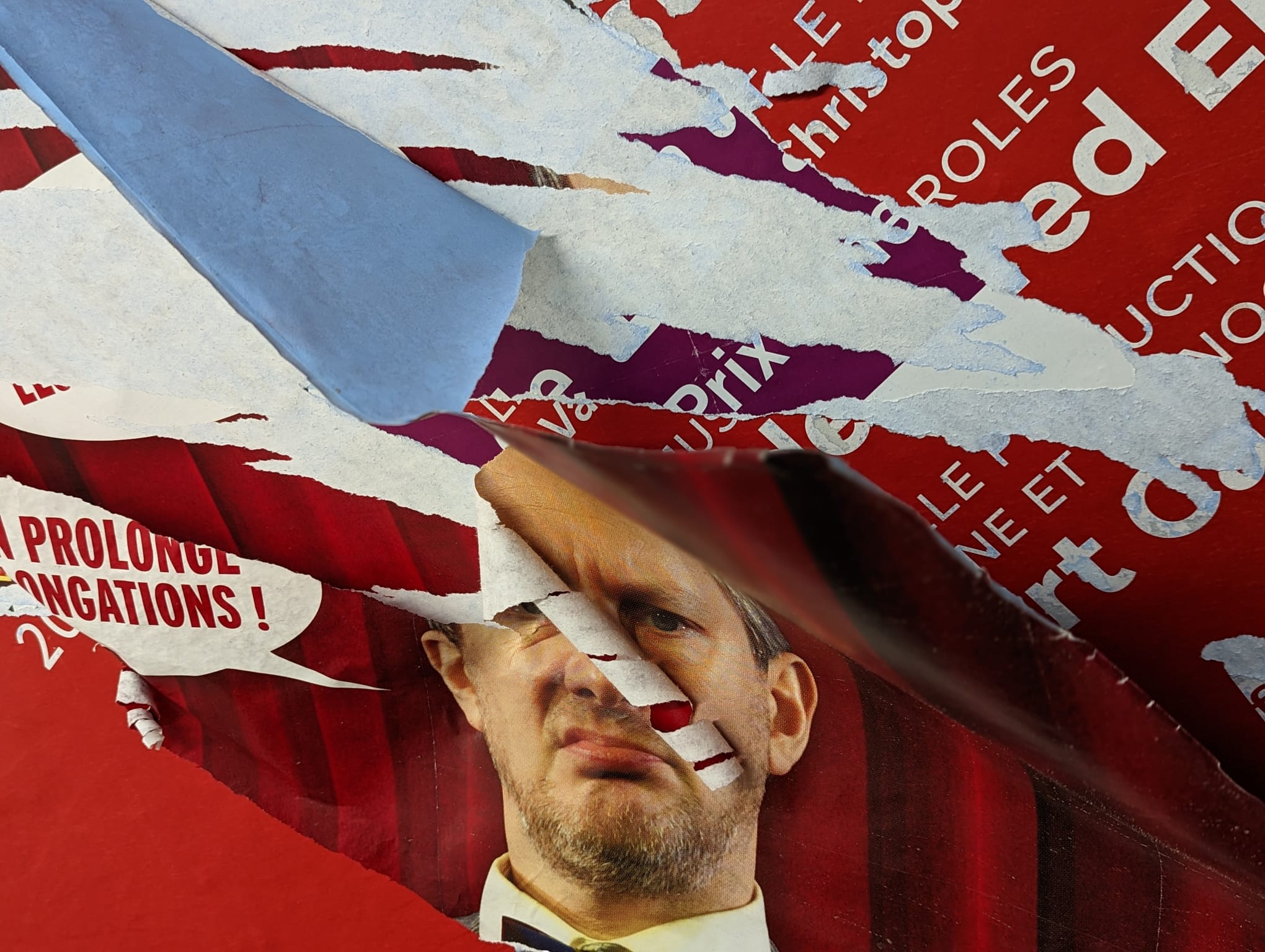 Une oeuvre de Kasia Wandycz pour illustrer ces mecs inquiets, mal dans leur peau