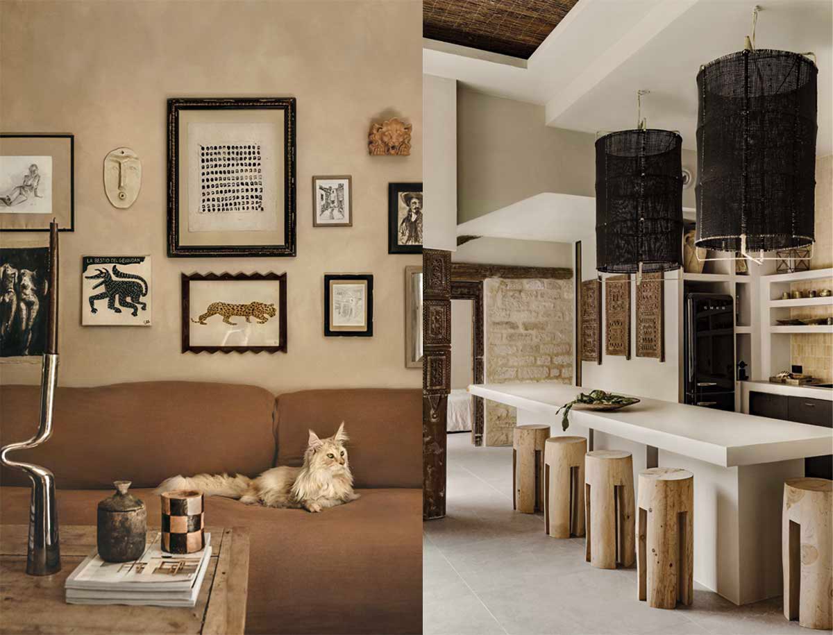 Images extraites de l'ouvrage Creative Homes, éditeur Ryland Peters & Small © Anna Malmberg