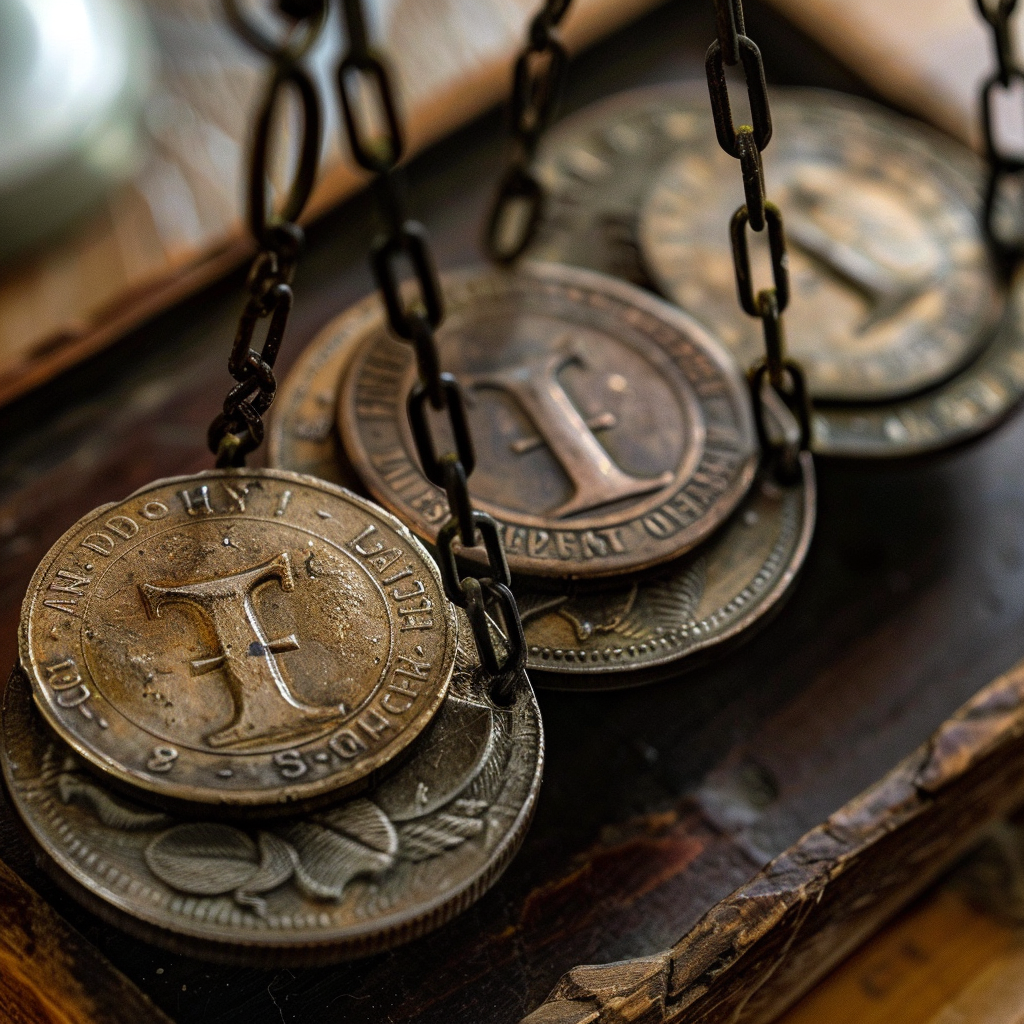 “Le stablecoin de Tether sous le feu des projecteurs” (Qant, M. de R. avec Midjourney)