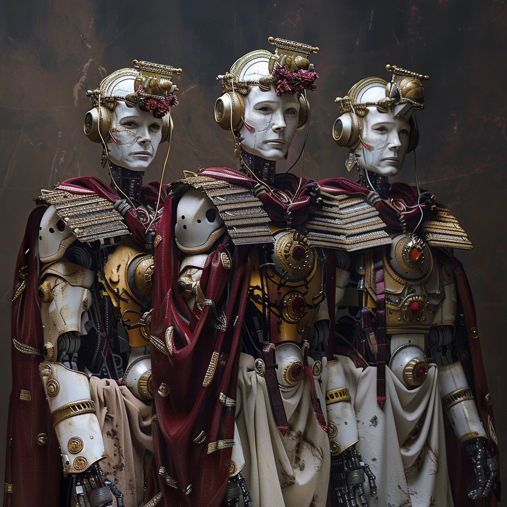 “Une famille de Claude au pouvoir” (Qant, M. de R. avec Midjourney)