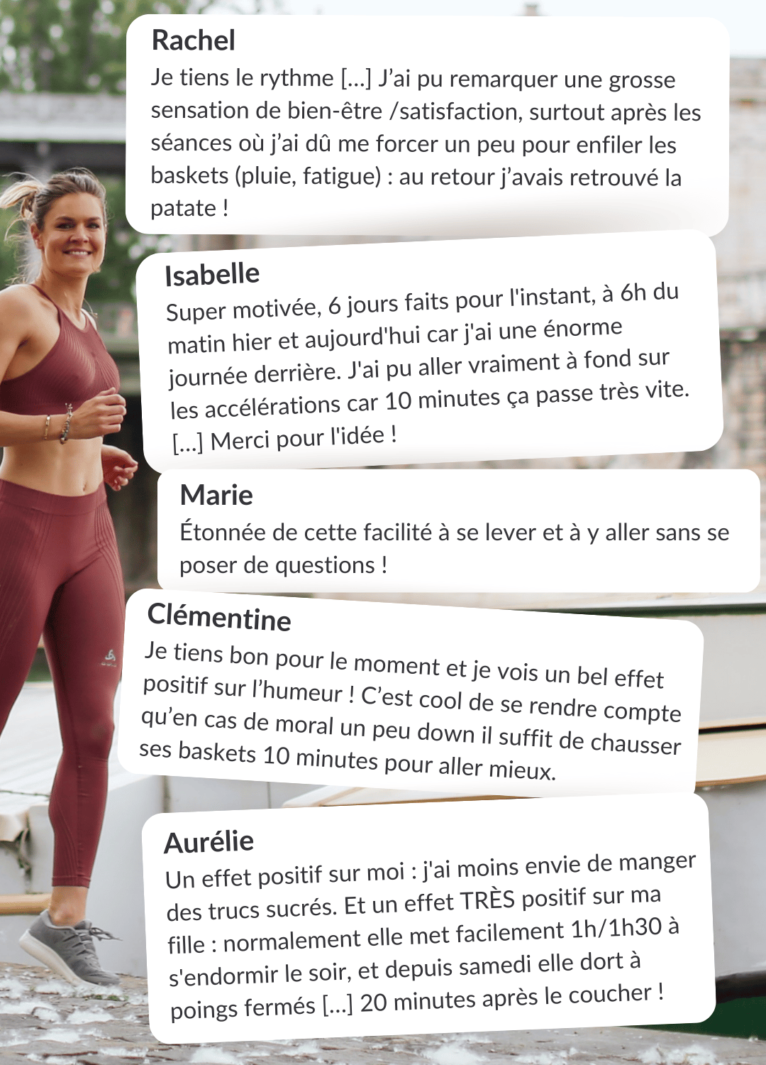 Témoignages : Courir tous les jours