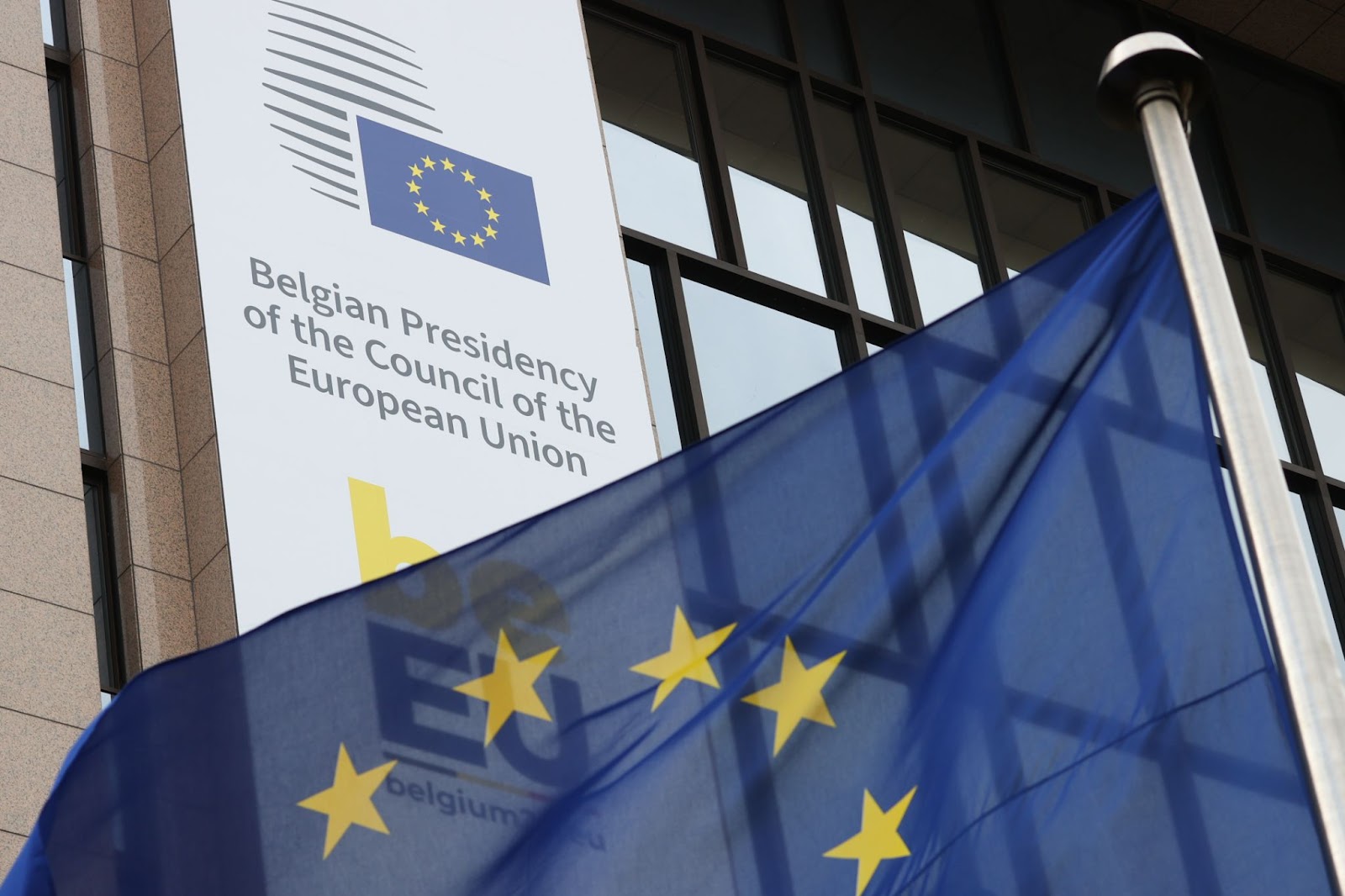 Pour rappel, la présidence tournante du Conseil de l’UE est attribuée à la Belgique pour les 6 premiers mois de 2024 © Conseil de l’UE