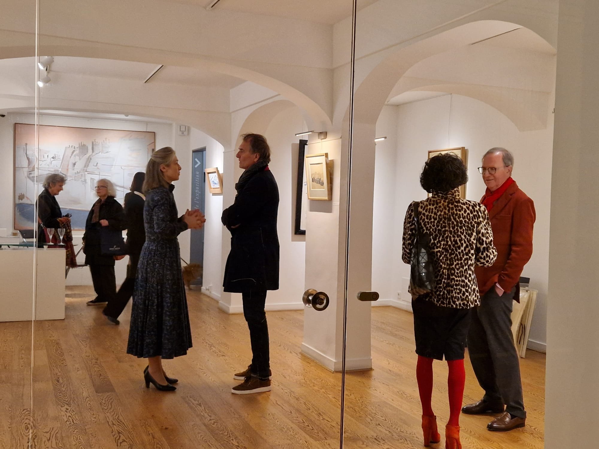 Chez Alain Margaron (veste rouille) rue du Perche, Paris