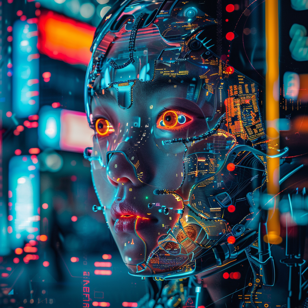 “L’impact de l’IA sur le monde de la finance” (Qant, M. de R. avec Midjourney)